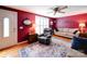 Living room with hardwood floors, a neutral color scheme, and a comfortable seating area at 115 S Jack Ave, Salisbury, NC 28146