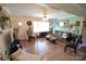 Bright living room with hardwood floors and a neutral color scheme at 902 Carmel Dr, Gastonia, NC 28056