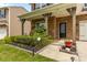 Inviting front porch with stonework and landscaping at 133 Lassen Ln, Mooresville, NC 28117