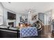 Spacious living room with a fireplace and plenty of natural light at 133 Lassen Ln, Mooresville, NC 28117