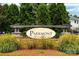 Community entrance sign for Parkmont neighborhood at 133 Lassen Ln, Mooresville, NC 28117