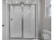 Large walk-in shower with glass enclosure at 103 Dublin Ct, Statesville, NC 28677