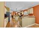 Kitchen with granite countertops and island at 7053 Quailwood Dr, Stanley, NC 28164