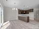 Kitchen dining area with access to deck at 107 Dublin Ct, Statesville, NC 28677