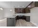 Modern kitchen with stainless steel appliances at 107 Dublin Ct, Statesville, NC 28677