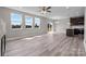 Open living space with kitchen and deck access at 107 Dublin Ct, Statesville, NC 28677