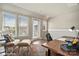 Home office with a view and plenty of workspace at 3022 Loso Ter # 52, Charlotte, NC 28217