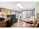 Home office featuring a workspace with dual monitors and a comfortable chair at 8018 Maxwelton Dr, Huntersville, NC 28078