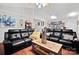 Open living area with vaulted ceiling and a cozy atmosphere at 8018 Maxwelton Dr, Huntersville, NC 28078
