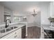 Kitchen with granite countertops and stainless steel appliances at 18741 Nautical Dr # 101, Cornelius, NC 28031