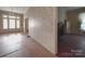 Spacious dining room with hardwood floors and fireplace at 222 Leak Ave, Wadesboro, NC 28170