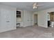 Bedroom with double closets, built-in desk and ensuite bathroom at 13901 Phillips Rd, Matthews, NC 28105