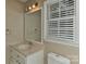 Bathroom with vanity, sink, mirror, and shower at 13901 Phillips Rd, Matthews, NC 28105