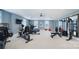 Fitness center with modern exercise equipment at 7567 Baybrooke Ln # 35, Harrisburg, NC 28075