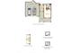 Single-story home floor plan with optional features at 7567 Baybrooke Ln # 35, Harrisburg, NC 28075