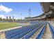 View of Atrium Health Ballpark, home of the Kannapolis Cannon Ballers at 5597 Knox Ln, Kannapolis, NC 28081