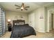 Spacious bedroom with double bed and ample closet space at 525 Saint George Rd, Fort Mill, SC 29708