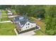 Aerial view showcasing house and spacious backyard at 400 Ferrell Ave, Belmont, NC 28012