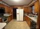 Bright kitchen featuring wood cabinets, and vintage appliances at 4539 S New Hope Rd, Gastonia, NC 28056