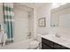 Clean bathroom, with bathtub and shower at 467 Hollis Dr # 0055, Lancaster, SC 29720