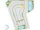Community map highlighting lot and common area locations at 104 Alden Ct, Shelby, NC 28152