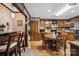 Well-equipped kitchen featuring wood cabinets and a breakfast nook at 4120 Statesville Blvd, Salisbury, NC 28147