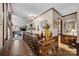 Elegant staircase leading to the upper level of the home at 4120 Statesville Blvd, Salisbury, NC 28147