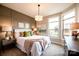 Bright bedroom with neutral decor and ample natural light at 7548 Baybrooke Ln # 76, Harrisburg, NC 28075