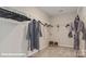 Spacious walk-in closet with ample hanging space at 121 Saidin Ln, Troutman, NC 28166