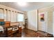 Simple bedroom with hardwood floors and neutral decor at 9 Bolt Dr, Shelby, NC 28150