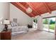 Large main bedroom with high ceilings and access to balcony at 3208 Sedgefield Rd, Statesville, NC 28625