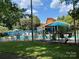 Community pool with lounge chairs and umbrellas at 7201 Winery Ln, Charlotte, NC 28227