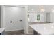Laundry closet with washer and dryer hookups located near kitchen at 2009 Echo Ln, Gastonia, NC 28052