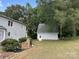 Detached single car garage with a brick base at 331 Polk Ford Rd, Stanfield, NC 28163