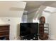 Bonus room features TV, shelving, and a dartboard at 331 Polk Ford Rd, Stanfield, NC 28163