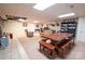 Finished basement perfect for recreation and entertainment at 506 Island Ford Rd, Statesville, NC 28625