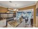 Gourmet kitchen boasts a center island, stainless steel appliances, and breakfast area at 312 Wintergreen Ct, Kings Mountain, NC 28086