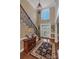 Elegant two-story entryway with chandelier and hardwood floors at 312 Wintergreen Ct, Kings Mountain, NC 28086