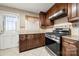 Bright kitchen with stainless steel appliances and ample cabinetry at 117 Bolding St, Gastonia, NC 28052