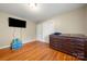 Bedroom with hardwood floors and ample closet space at 117 Bolding St, Gastonia, NC 28052