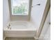 Garden tub with window, perfect for relaxation at 14950 Tamarack Dr, Charlotte, NC 28278