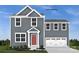 Two-story house with gray siding and two car garage at 165 Basildon St # 1011, Lancaster, SC 29720