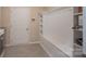 Bright laundry room with washer, dryer, and built-in storage at 3087 Bartlett St, Fort Mill, SC 29715