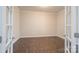 Home office featuring hardwood floors and french doors at 3087 Bartlett St, Fort Mill, SC 29715