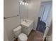 Clean bathroom with vanity and toilet at 4432 Eaves Ln, Charlotte, NC 28215