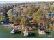 Stunning lakefront property with multiple docks at 151 River Ridge Ln, Statesville, NC 28677
