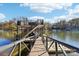 Convenient boat dock with access to the lake at 151 River Ridge Ln, Statesville, NC 28677