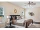 Main bedroom with a king-size bed, nightstands, and wall decor at 531 Tributary Dr # 26, Fort Lawn, SC 29714