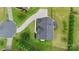 Aerial view of house and driveway at 5601 Ballenger Ct, Waxhaw, NC 28173