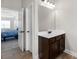 Bathroom with vanity and access to bedroom at 5601 Ballenger Ct, Waxhaw, NC 28173